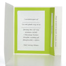 Invitation Lykke diy, Lime