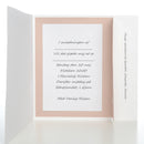 Invitation Lykke diy, Lyserød