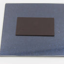 Invitation til konfirmation med magnet 10,5 x 10,5 cm, blå