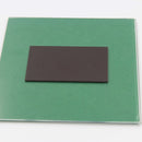 Invitation til konfirmation med magnet 10,5 x 10,5 cm, grøn