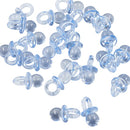 Akryl sutter, Blå. 12stk