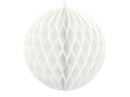 Honeycomb Papirkugle Hvid 10cm