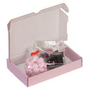 Postæske, Rosa, A6, 17x10,5x3 cm