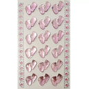 Stickers, Lyserøde fødder, 18 stk.