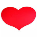 Skjold hjerte, Rød, pap