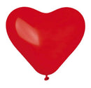 Ballon, Hjerte 44 cm., 5 stk.