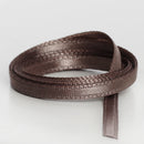 Satinbånd, Støvet brun 3 mm., Pr. meter