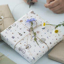 Gavepapir Sommerdage - 52,5CM X 5M