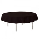 Duni, Evolin Rund Dug Sort, Ø240 cm.