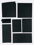 APP, C6 Kuvert, Sort