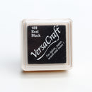Stempelpude, Sort, 2,4x2,4 cm.