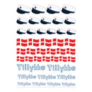 Student Stickers  Blå