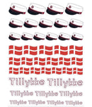 Student Stickers Rød