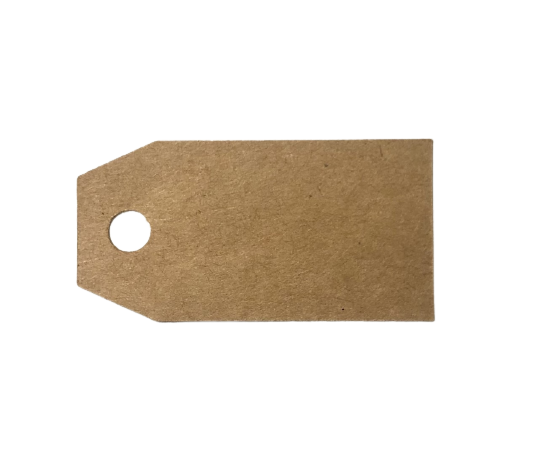 Manillamærke, Kvist, 3x6 cm.