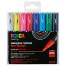 Posca Paintmarker Sæt PC-1mc extra fine, 8 Stk