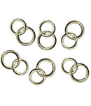 Strø guldringe, 25 stk.